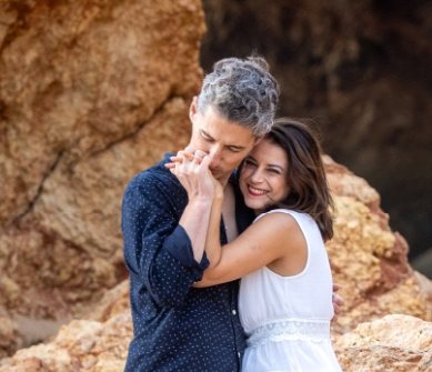 Svetlana und Mika an der Algarve